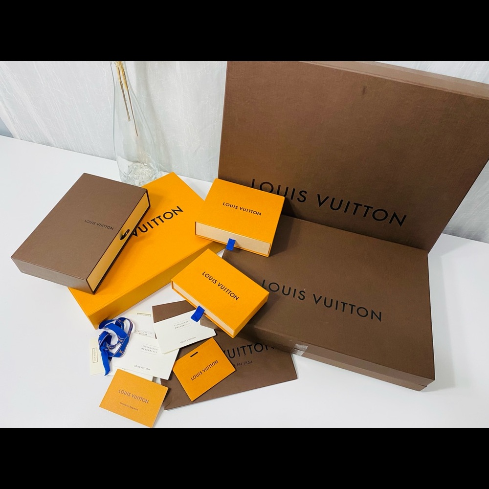 Louis Vuitton authentic boxes